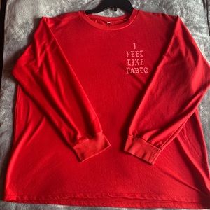 Kanye West I Feel Like Pablo Tour T-Shirt Size XXL
